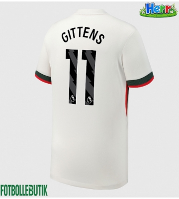 Chelsea Jamie Gittens #11 Bortatröja 2025-26 Kortärmad